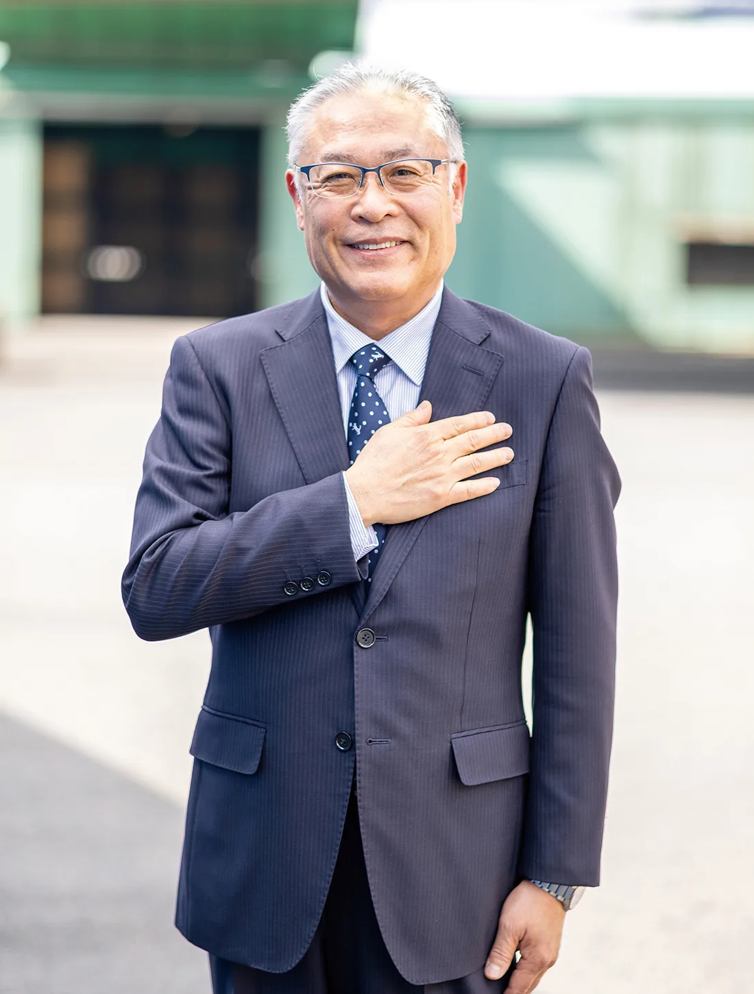 社長の写真